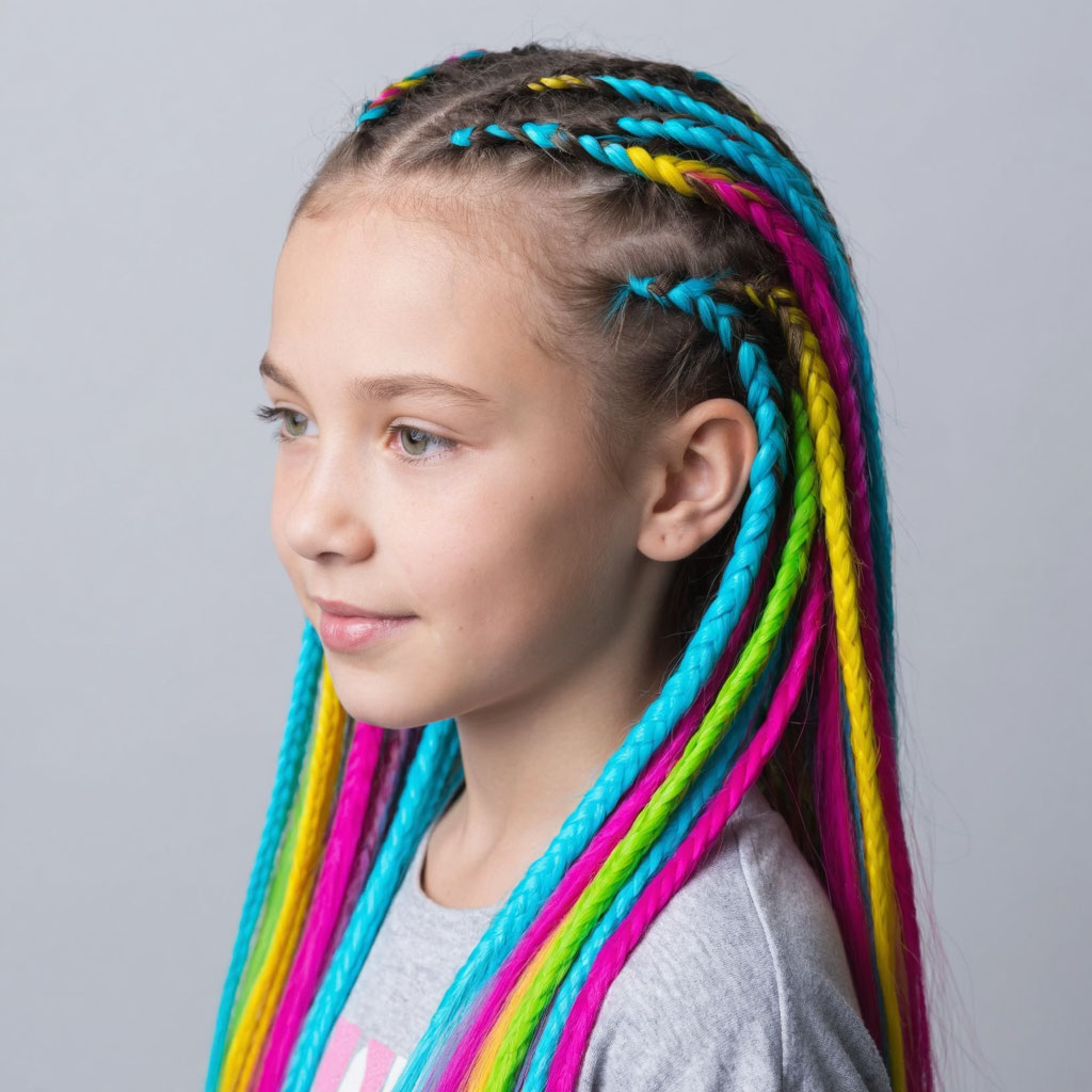 Брейды для детей Казань