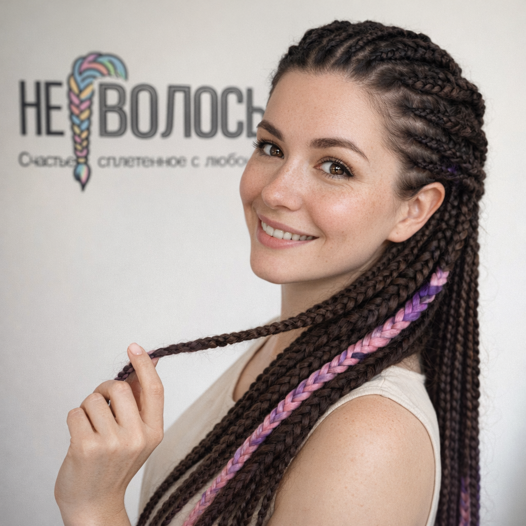Сенегальские косы от 3000₽ афроплетение Казань