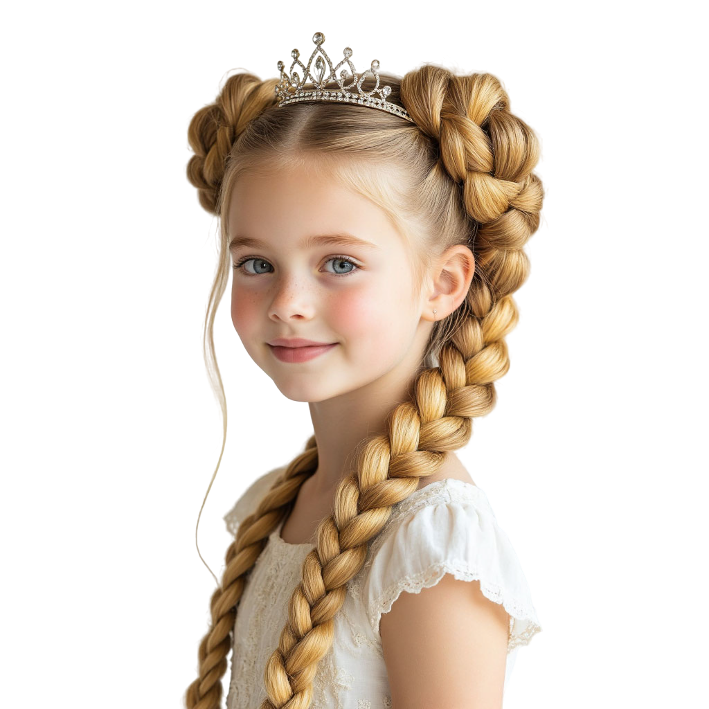 Девочка с детскими афрокосами студия Не Волосы Казань цены от 800₽